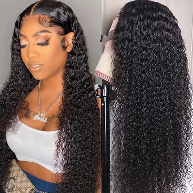 Wholesale 13x6 Brazilian Remy Curly Wave Lace Wig Cuticle Aligned Hair 30Inch Curly Lace Front Human Hair Wigs for Black Women