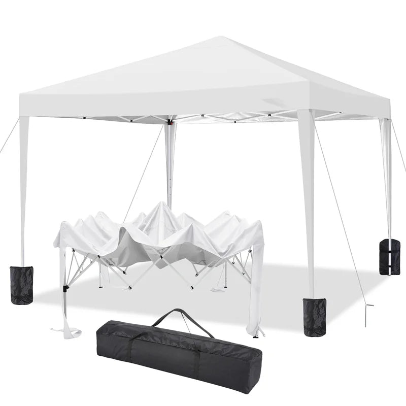 Waterproof 10x10 Garden Canopy Tent 10*10 Folding Pop-up Outdoor Awnings Carpa Gazebo Plegable Gazibo for Parties Weddings Toldo