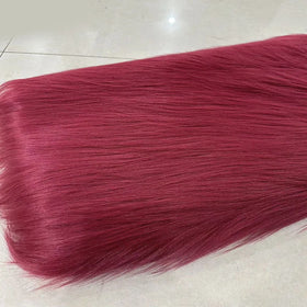 Polyester Luxury Colorful Color Customization 12 CM Long Pile Thick Faux Fur Fabric for Garment