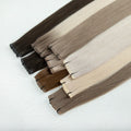 LeShine Double Drawn Brazilian Hair Extensions Cuticle Aligned for Genius Weft Can Be Cut to Custom Length