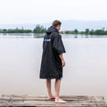Custom Windproof Waterproof Oversized  Changing Robe Waterproof Warm Poncho Coat Adults