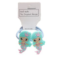Wholesale Fashion High Quality Luxury Mermaid Cartoon Silicone Scrunchie for Kids
