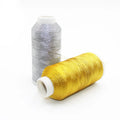 3/6/9/12/15 Ply Metallic Gold Silver Braided Thread for DIY Jewelry