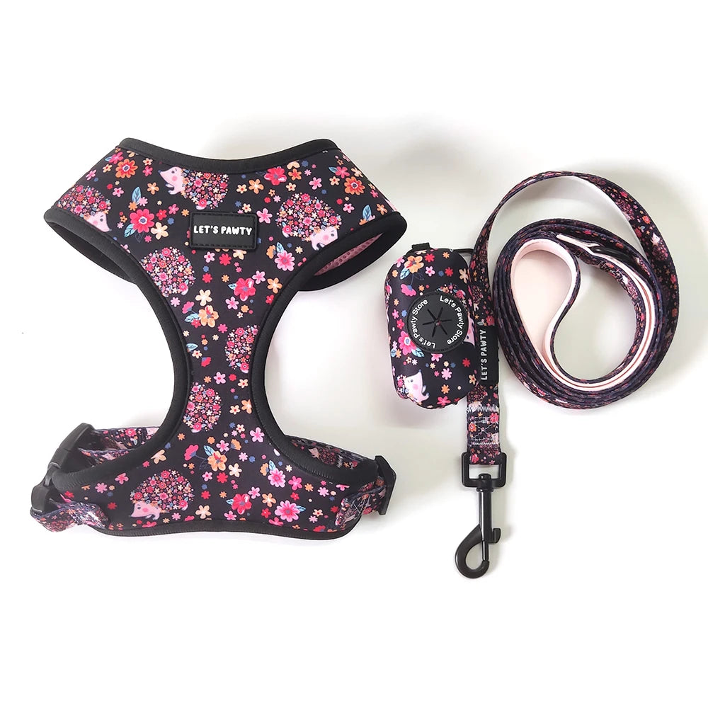 OEM Manufacturer New Arrival Wholesale Custom Design Pet Harness Set Adjustable Dog Harness Vest Dog Harness