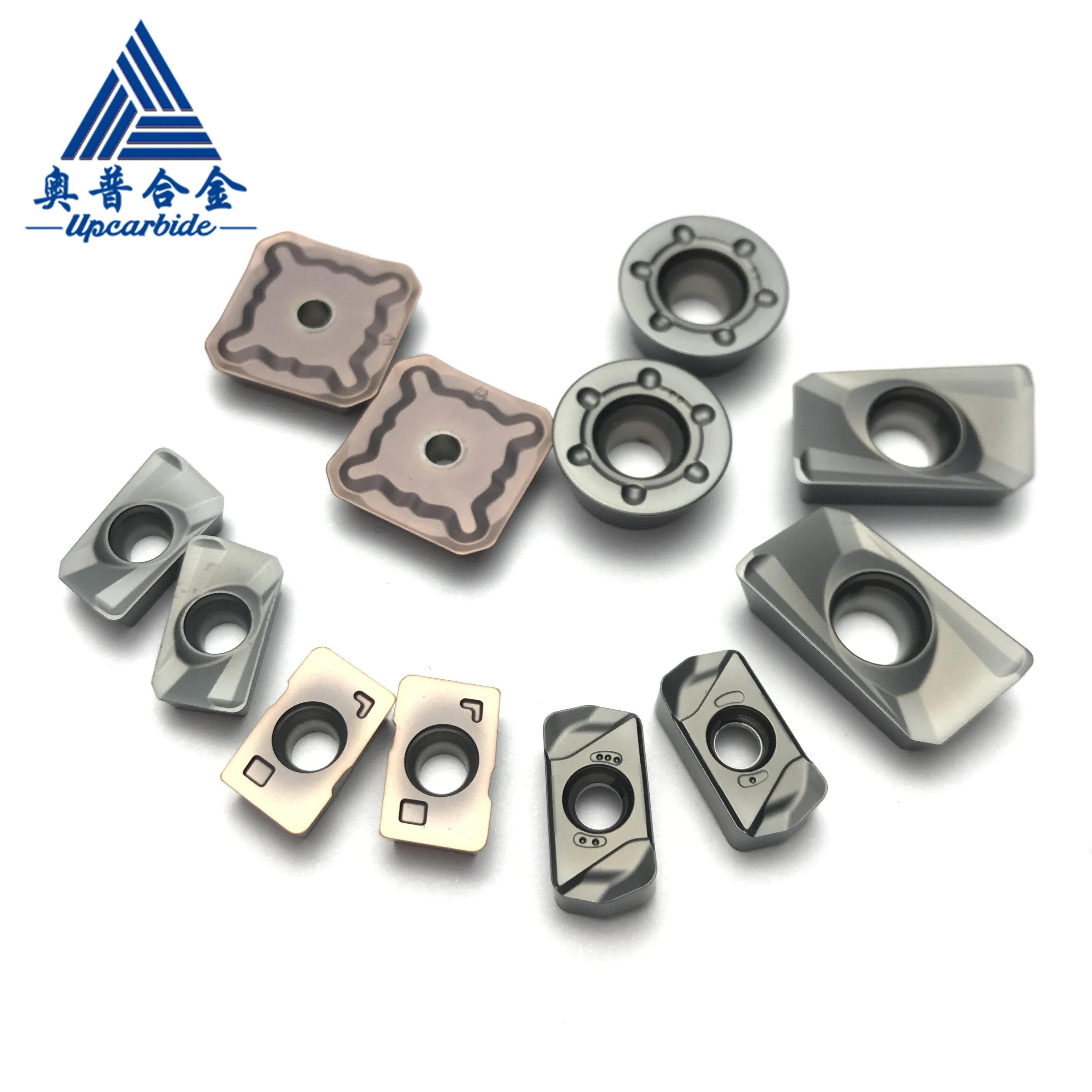 ZZUP Brand CNC APMT/APKT/APTH Milling Inserts Metal Lathe Tooling Tungsten Carbide for Fine/Middle/Rough Machining OEM 3-Year