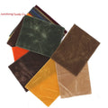Waterproof PU Color Coating Fabric Twill Fabric with Dry Waxed Canvas Carcoats Windcheaters Wind-Jacket Fabric