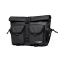 Customized Fashion Top-Rolling Men's Messenger Bag Waterproof Black 15 Inch Laptop PVC Crossbody Bag Outdoor Sport Bags 3548