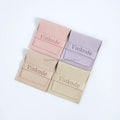 Custom Logo Printed Microfiber Jewelry Pouch Makeup Gift Bags for Storing and Presenting Your Fine Jewelry