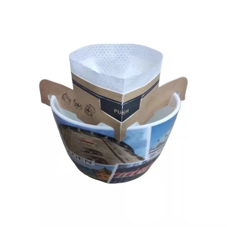 Non Woven Disposable Single Serve Drip Coffee Filter Coffee Bag Filter Hanging Ear Coffee Drip Bag