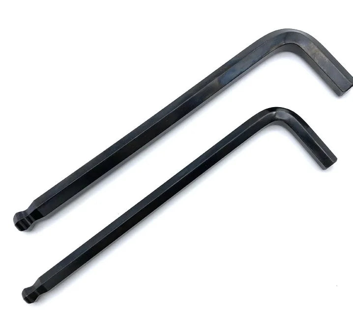China Wholesale Black Extra Long Ball Point Hex Allen Key L Type Wrench