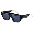 Wholesale Men's Square Frame Sunglasses High-End PC Material UV400 Integrated Trendy Sun Protection Shades for Cross-Border