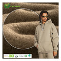 Boxy Vintage Distressed Embroidery Men Acid Wash Oversized Cropped Hoodie Manufacturer Custom 400gsm Knitted Fabric Pullover