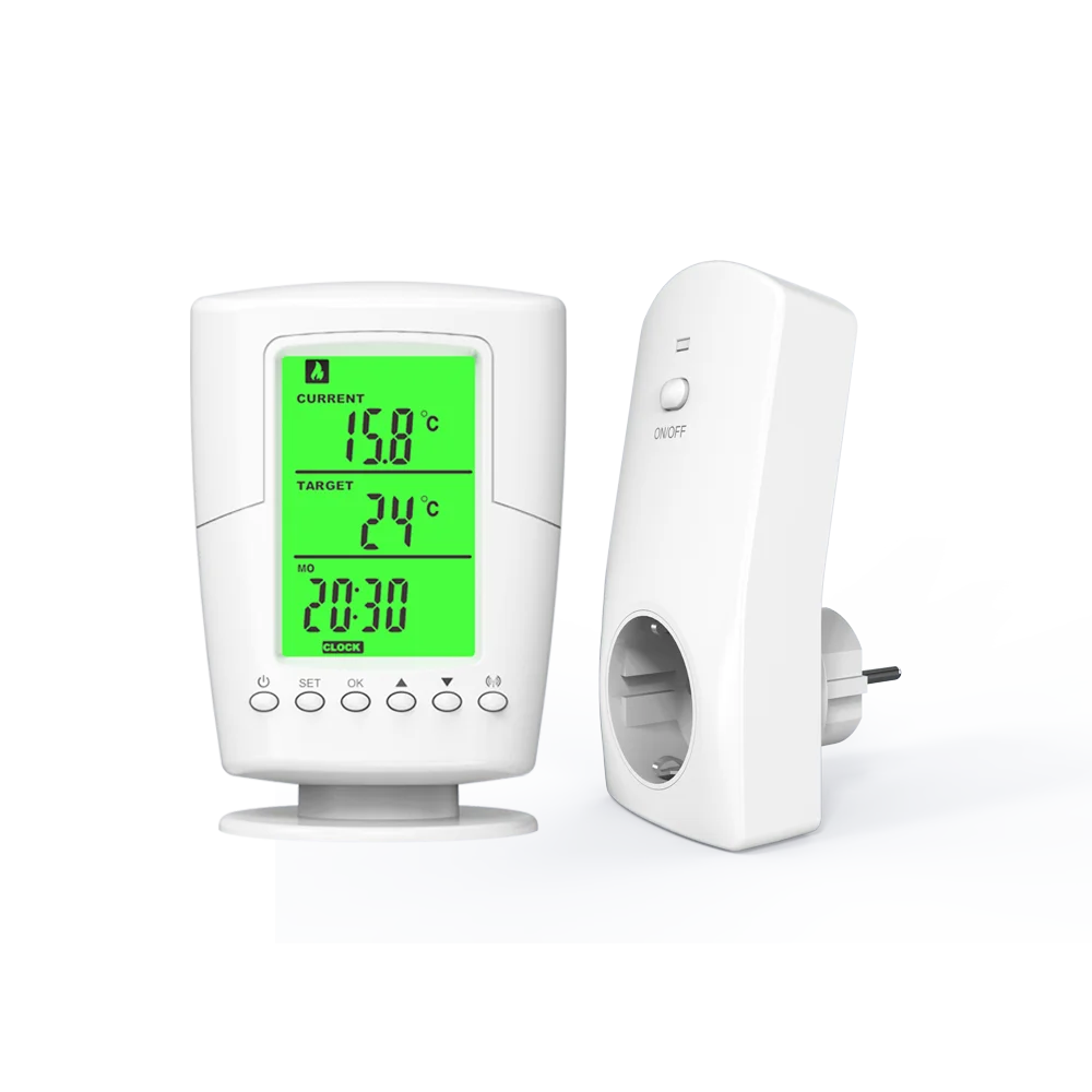 Best Quality Wireless Room Switch Thermostat With Plug in Temperature Controller for Electric Heater