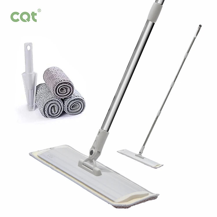 Wholesale Metal Panel Microfiber Pads Flat Mop to Clean WallsTileFloor