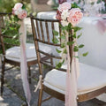 Modern Luxury Cheap Hot Sale Event Stacking Plastic Metal Chiavari Banquet Wedding Chair