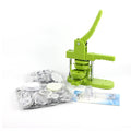 Installation Free DIY Manual Press Tin Button Pin Badge Making Machine Set