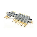 Detective Volumetric OIL Distributor Pressure Relief Dispensers 7 Outlet DT for Lubrication System CNC Machine