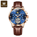 Olevs 9912 Custom Oem Waterproof  Luxury Automatic Watches Mechanical Watches Bands Watches Men Wrist