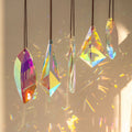 Colorful Handicraft Crystal Pendant Prism Light-Collected Hanging Device Ornamental Colored Crystal for Interior Design