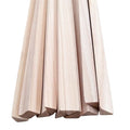 Solid Wood Paulownia Lumber Triangle Battens for Construction