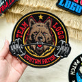 Factory Custom 3D Embroidered Logo Patches Sew Iron on Adhesive Hook Loop Heat Transfer Badges Embroidery Patch for Clothing Hat