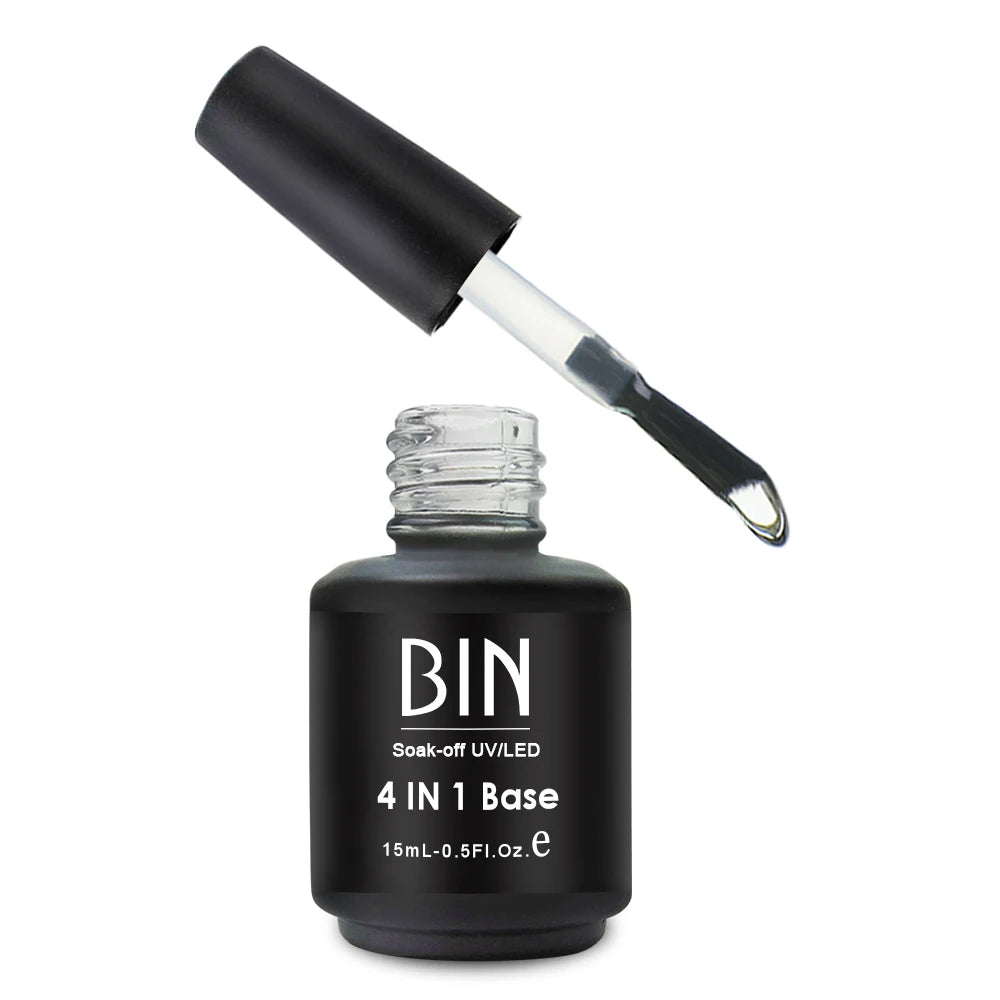 BIN Premium Quality Polish Nails Color Gel Vegan Gel Nail Polish Manufacturer Multi Function Base Coat
