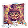 N-2218 Custom DIY Cat Diamond Painting Canvas Print Wholesale 5D Animal Diamond Painting Canvas