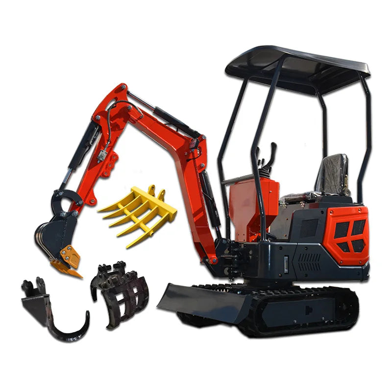 New Condition Mini Excavator Shipping 1.5 Ton Mini Garden Excavator Mini Excavator for Sale