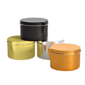 Wholesale Empty Menorah Metal Tin Cans for Candles Jars Custom Luxury Other Candle Packaging Box Holders Lanterns Candle Jars