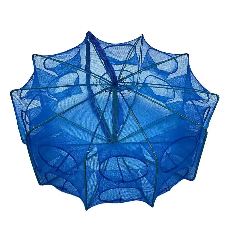 HDPE Fishing Net for Catching Crabs Fish Lobsters Shrimps Crawfish Crawdad Etc. Umbrella Trap