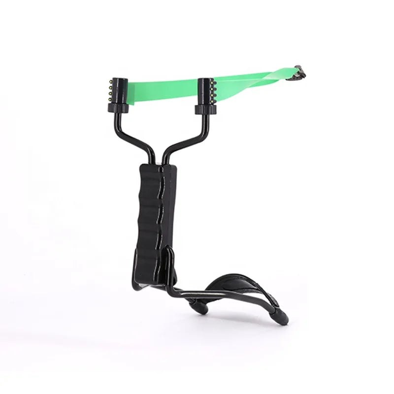 Shooting Accessories Slingshot Outdoor Hunting Flat Rubber Bands Wrist Support Deluxe Folding Slingshot