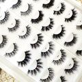 Faux Mink Lashes Vegan  Fake Eyelashes Luxury 3D Lashes Natural False Eyelashes Dramatic Volume Eyelash Extension