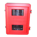 Wall Mount Plastic Double Cabinet Truck Fire Extinguisher Safety Equipment Cabinet