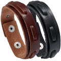 Wholesale Double Layer Wrap Genuine Real Leather Bracelets