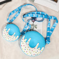Fashion Customized Logo Crossbody Sling Bag Silicone Shoulder Bag