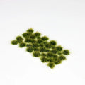 39pcs Miniature Architecture Ho Scale Model Static Grass Bush and Grass for Ho Scale Train