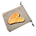 DIY Natural Facial Gua Sha Facial Tool Heart Scraping Board Mookaite jasper Facial Guasha