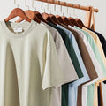 Short Sleeve High Quality 100% Cotton Knitted Blank Custom T-Shirt with Silk Screen Printing Unisex