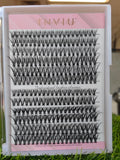 Pre Cut Diy Individual Segmented Diy Lash Extensions Cluster Lashes