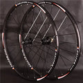 RUJIXU Ultralight Carbon Tube Hub 26/27.5/29 Inch Mountain Bike Wheel Set Aluminum Alloy Rim 21mm Depth Disc Brake System