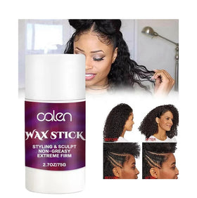 Private Label 2.72oz 75g Non Greasy Hair Wax Styling Strong Hold Edge Wax Stick