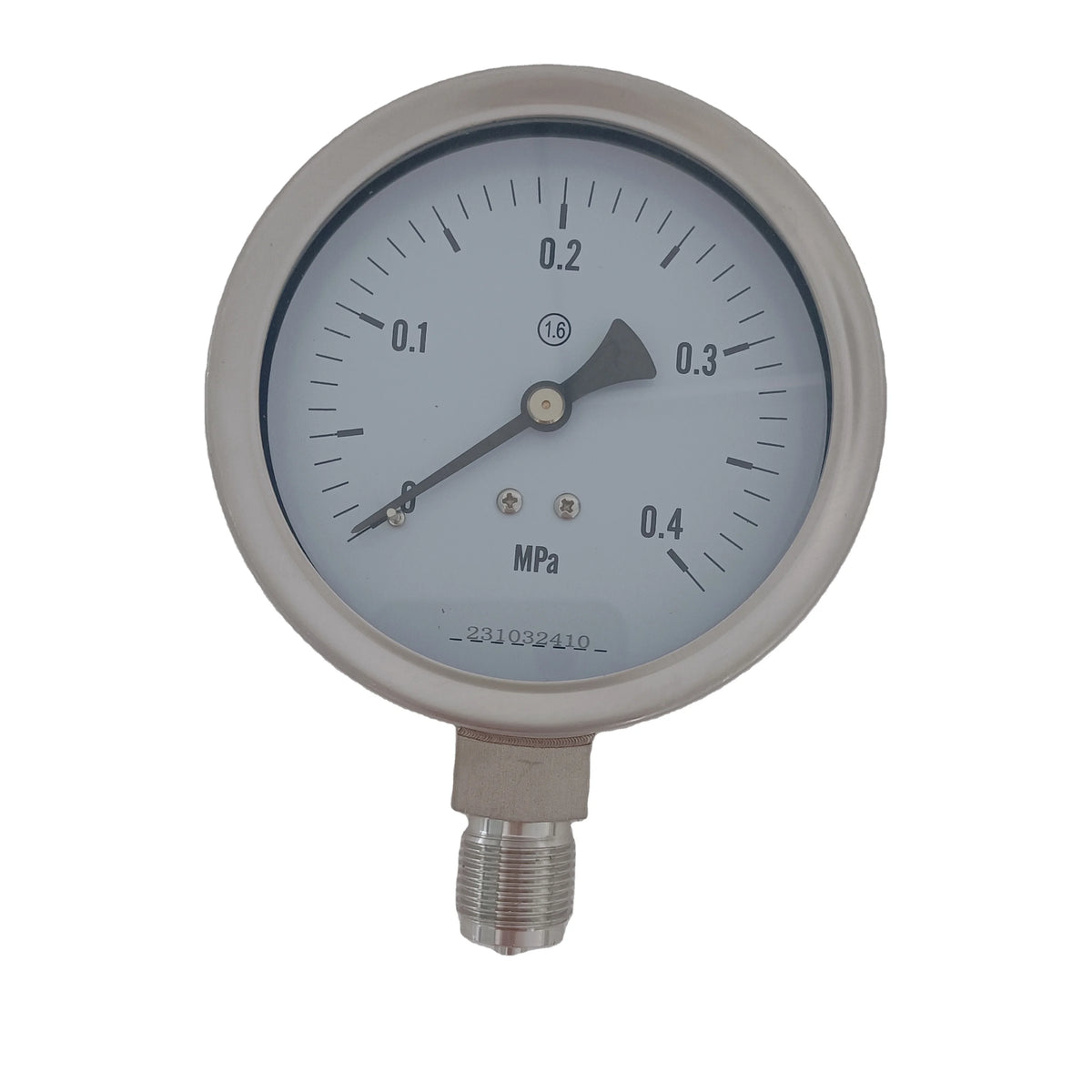 AOMITE Stainless Steel Triclamp Type Diaphragm Pressure Gauge High Quality Hardware for Sanitary Industry Hydraulic Carton