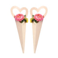 Wholesale Flower Bouquet Box Flowing Wrapping Valentine Paper Packaging Box for Flower