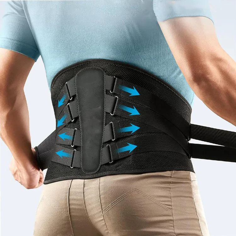 Best Selling Lumber Support Belt Waist Trainer Belt for Lumbar Back Support Back Spine Support Waist Brace for Women and Men