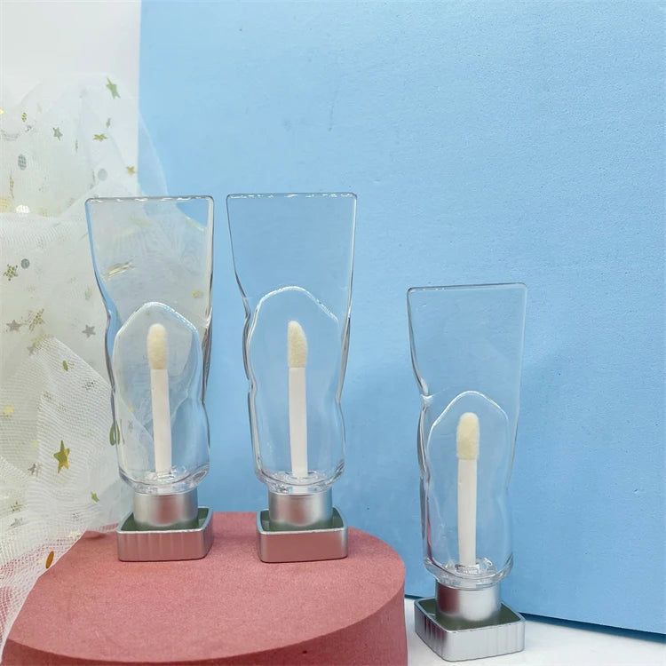 4ml Mini Empty Beauty Packaging Transparent Lip Gloss Tube Lipgloss Containers