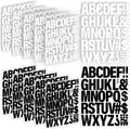 10 Sheet Ready to Ship Letter Vinyl Alphabet Heat Transfer Letter Tape Alphabet Stickers for Fabric Garments