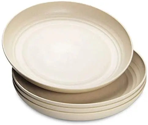 China Factory Direct Sale Customizable Eco-friendly Plastic Plate Set for Weddings and Dinners Best Selling New Style