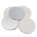 Aluminum Foil Seal Liners Soft Temper 1108 Alloy Composited 0.6-3.5mm Thickness Die Cut Piece Silver/Golden