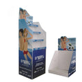 Custom Retail Corrugated Paper Stand Foldable  POP Cardboard Paperboard Floor Shelf Display Stand