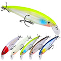 WEIHE 16cm 40g 5Colors Artificial Hard Minnow Fishing Lure Floating Bait With 1# Hook 3D Eyes